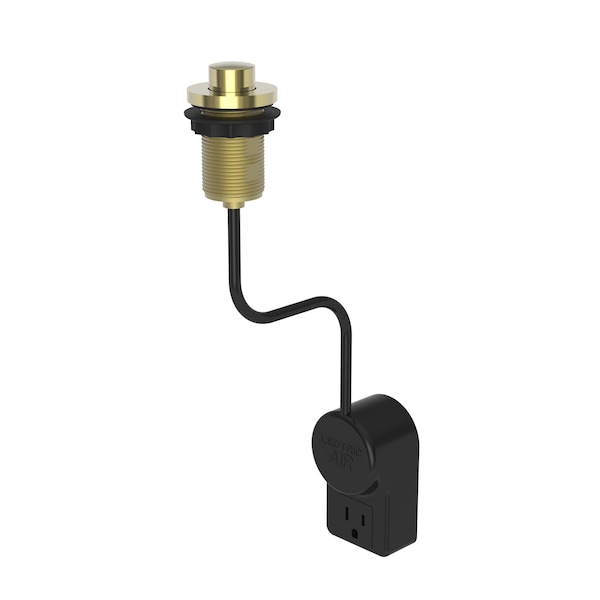 Newport Brass Air Activated Disposer Switch in Polished Brass Uncoated (Living) 1500-5811-03N - main